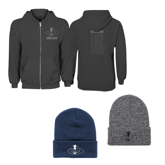 2017 LITTLE FICTIONS TOUR HOODIE AND CHOICE OF BEANIE COMBO