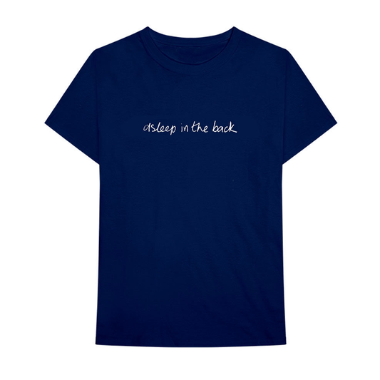 ASLEEP IN THE BACK T-SHIRT - NAVY