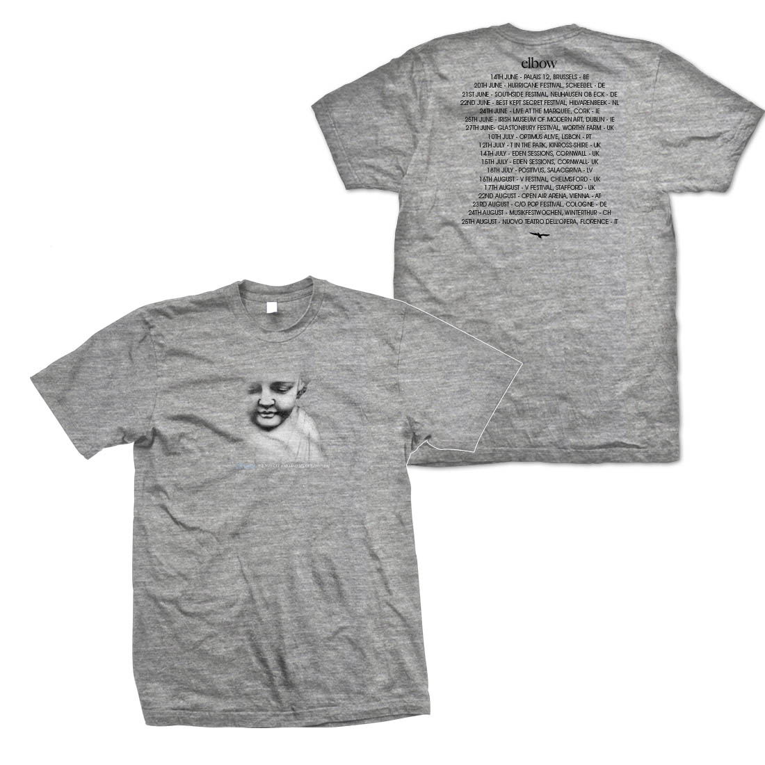 2014 FESTIVAL T-SHIRT - GREY