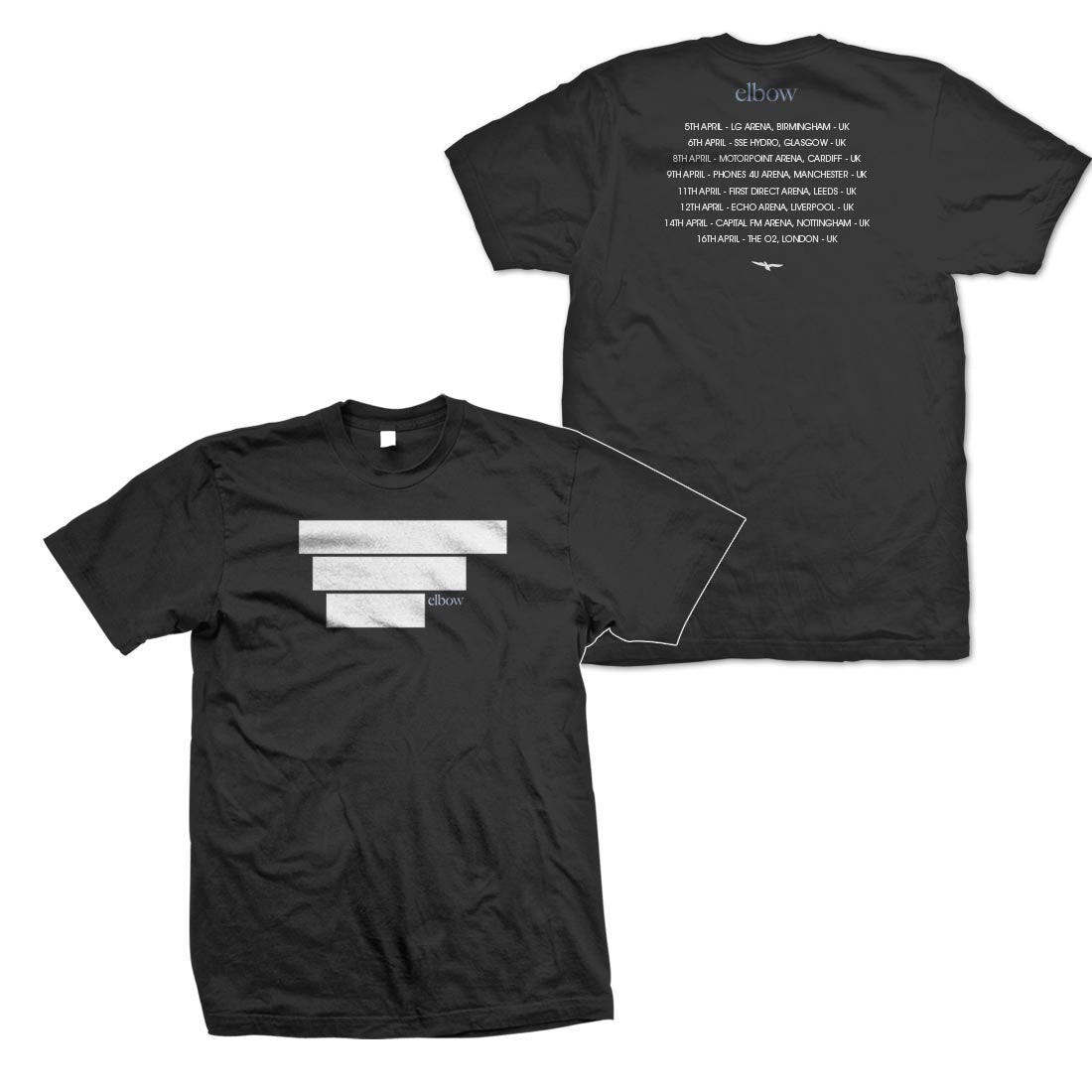 2014 ARENA TOUR T-SHIRT - BLACK – Elbow